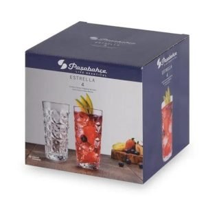 Paşabahçe Estrella 4-Piece Soft Drink Glass - Image 2