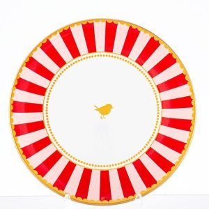 RED LINE CAKE PLATES - Image 1