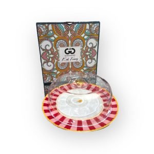 RED LINE CAKE PLATE - Image 2
