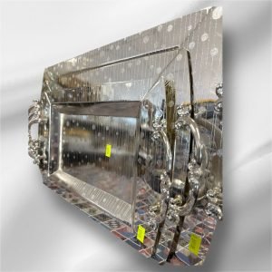 silver dots tray - Image 1