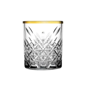 Pasabahce Timeless Golden Touch  Glass 345 cc - Image 1