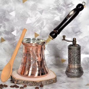 Cooper coffee pot large - Image 1