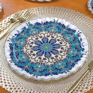 Mix Blue Cake plates set - Image 1