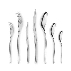 Karaca 316 Premium Dora Platinum 84 Piece Cutlery Set for 12 People - Image 1