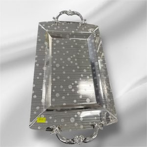 silver dots tray - Image 3