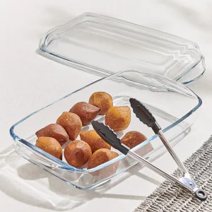 Rectangular Oven Dish with Lid 2 L - Image 1