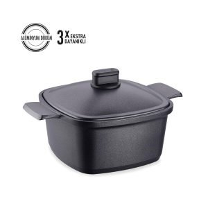 Casterra Square Cast Iron Pot 28x28x12.5 cm - Image 1