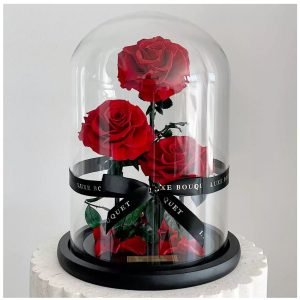 lasting flower in glass - Image 1