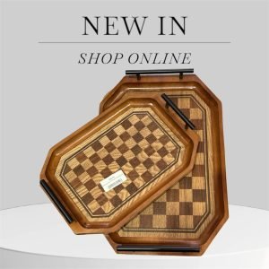 Chess wooden tray - Image 2